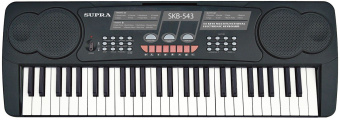 Синтезатор Supra SKB-543 54клав. черный - купить недорого с доставкой в интернет-магазине