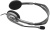 Наушники с микрофоном Logitech H111 серый 2.35м накладные оголовье (981-000588) - купить недорого с доставкой в интернет-магазине