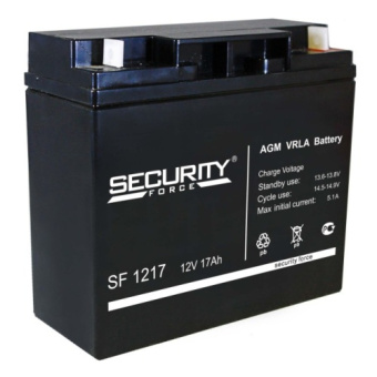 Аккумулятор Security Force SF 1217 - купить недорого с доставкой в интернет-магазине