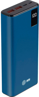 Мобильный аккумулятор Cactus CS-PBFSYT-20000 20000mAh 3A 2xUSB голубой - купить недорого с доставкой в интернет-магазине