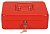 Ящик для денег без номинала Cactus CS-CB-003RD 90x250x180 красный сталь 1.367кг