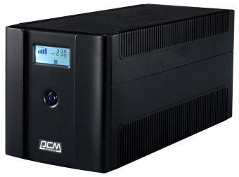 Источник бесперебойного питания Powercom Raptor RPT-2000AP LCD 1200Вт 2000ВА черный - купить недорого с доставкой в интернет-магазине