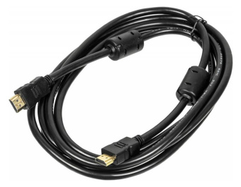 Кабель HDMI (m)/HDMI (m) 3м. феррит.кольца позолоч.конт. - купить недорого с доставкой в интернет-магазине