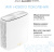Бесшовный Mesh роутер Asus ZenWiFi XD6S (XD6S (W-2-PK)) AX5400 10/100/1000BASE-T компл.:устройство/крепления/адаптер белый (упак.:2шт) - купить недорого с доставкой в интернет-магазине