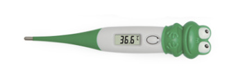 Термометр электронный A&D DT-624 Лягушка зеленый/белый - купить недорого с доставкой в интернет-магазине