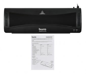 Ламинатор Buro BU-L380 черный (OL380) A3 (80-125мкм) 25см/мин (2вал.) хол.лам. лам.фото - купить недорого с доставкой в интернет-магазине