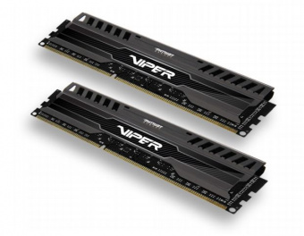 Память DDR3 2x8Gb 1600MHz Patriot PV316G160C9K Viper 3 RTL PC3-12800 CL9 DIMM 240-pin 1.5В - купить недорого с доставкой в интернет-магазине