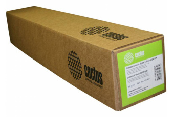 Бумага Cactus CS-LFP80-914175 A0+ 914мм-175м/80г/м2/белый CIE171% инженерная бумага втулка:76.2мм (3") - купить недорого с доставкой в интернет-магазине