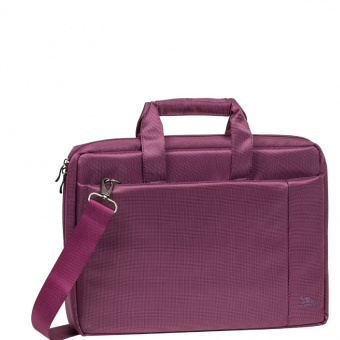 Сумка для ноутбука 15.6" Riva 8231 пурпурный полиэстер - купить недорого с доставкой в интернет-магазине