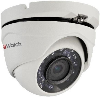 Камера видеонаблюдения аналоговая HiWatch HDC-T020-P(B)(2.8MM) 2.8-2.8мм HD-TVI цв. корп.:белый - купить недорого с доставкой в интернет-магазине