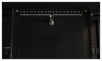 Шкаф коммутационный Hyperline (TWB-0966-SR-RAL9004) настенный 9U 600x600мм пер.дв.металл 2 бок.пан. 60кг черный IP20 сталь - купить недорого с доставкой в интернет-магазине