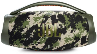 Колонка порт. JBL Boombox 3 камуфляж 140W 2.0 BT/USB (JBLBOOMBOX3SQUADEU) - купить недорого с доставкой в интернет-магазине