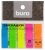 Закладки самокл. пластиковые Buro 45x12мм 5цв.в упак. 20лист - купить недорого с доставкой в интернет-магазине