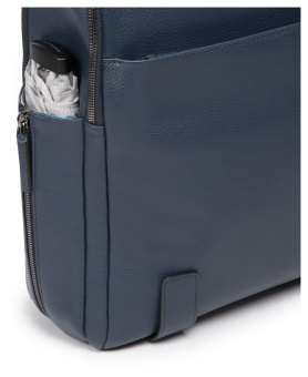 Рюкзак мужской Piquadro Modus Special CA4818MOS/BLU синий кожа - купить недорого с доставкой в интернет-магазине