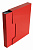 Папка с 80 прозр.вклад. Бюрократ DeLuxe DLVBOX80RED A4 пластик 0.7мм красный в коробе