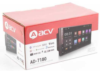 Автомагнитола ACV AD-7180 2DIN 4x50Вт 7" (34336) - купить недорого с доставкой в интернет-магазине