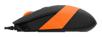 Клавиатура + мышь A4Tech Fstyler F1010 клав:черный/оранжевый мышь:черный/оранжевый USB Multimedia (F1010 ORANGE) - купить недорого с доставкой в интернет-магазине