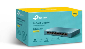 Коммутатор TP-Link LS108G 8G неуправляемый - купить недорого с доставкой в интернет-магазине