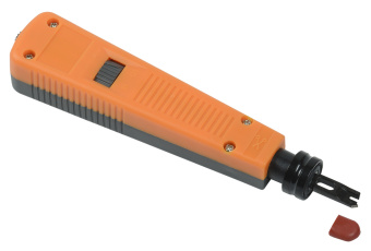 Инструмент забивной ITK TI1-G110-P для 110 кросса +нож 110 тип (упак:1шт) оранжевый - купить недорого с доставкой в интернет-магазине