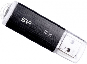 Флеш Диск Silicon Power 16Gb Ultima U02 SP016GBUF2U02V1K USB2.0 черный - купить недорого с доставкой в интернет-магазине