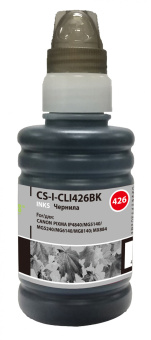 Чернила Cactus CS-I-CLI426BK черный 100мл для Canon Pixma MG5140/5240/6140/8140/MX884 - купить недорого с доставкой в интернет-магазине