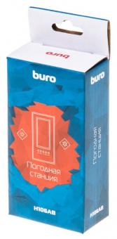 Погодная станция Buro H106AB серебристый - купить недорого с доставкой в интернет-магазине