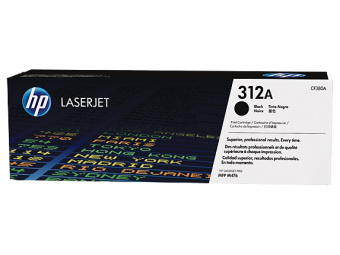 Картридж лазерный HP 312A CF380A черный (2400стр.) для HP CLJ Pro M476 - купить недорого с доставкой в интернет-магазине