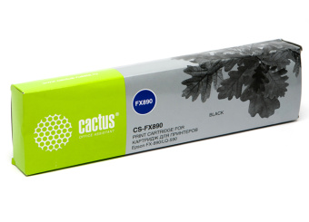 Картридж матричный Cactus CS-FX890 черный для Epson FX-890/LQ-590 - купить недорого с доставкой в интернет-магазине