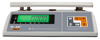 Весы фасовочные Mertech M-ER 326AFU-6.01 LCD белый (3105) - купить недорого с доставкой в интернет-магазине