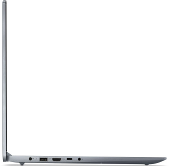 Ноутбук Lenovo IdeaPad Slim 3 16IRU8 Core i7 1355U 16Gb SSD512Gb Intel Iris Xe graphics 16" IPS WUXGA (1920x1200) noOS grey WiFi BT Cam (82X80005RK) - купить недорого с доставкой в интернет-магазине