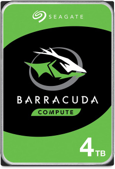 Жесткий диск Seagate SATA-III 4Tb ST4000DM004 Barracuda (5400rpm) 256Mb 3.5" - купить недорого с доставкой в интернет-магазине