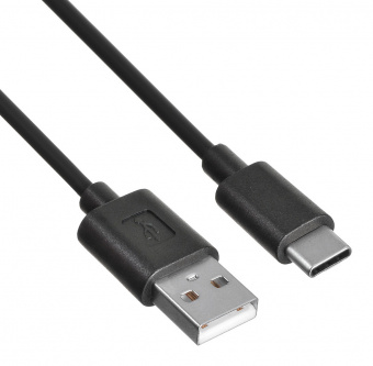 Кабель Buro USB-TC-0.8B2A USB (m)-USB Type-C (m) 0.8м черный - купить недорого с доставкой в интернет-магазине