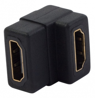 Адаптер аудио-видео HDMI (f)/HDMI (f) черный - купить недорого с доставкой в интернет-магазине