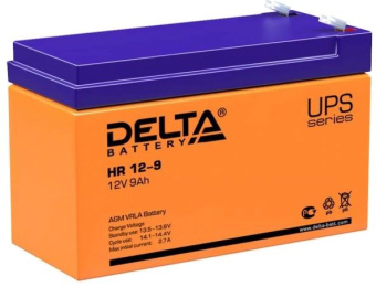 Батарея для ИБП Delta HR 12-9 12В 9Ач - купить недорого с доставкой в интернет-магазине
