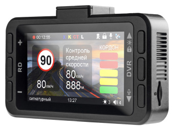 Видеорегистратор с радар-детектором Playme MARK GPS черный - купить недорого с доставкой в интернет-магазине
