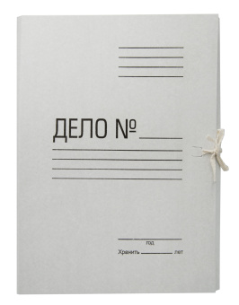 Папка на завязках Silwerhof ПЗ320M картон мелованный 0.6мм 320г/м2 белый - купить недорого с доставкой в интернет-магазине