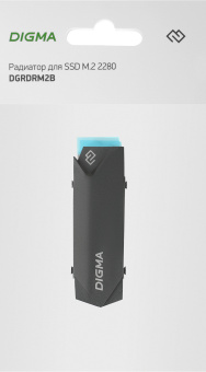 Радиатор Digma для SSD DGRDRM2B металл - купить недорого с доставкой в интернет-магазине