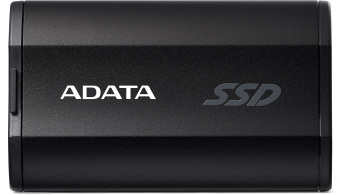 Накопитель SSD A-Data USB-C 4TB SD810-4000G-CBK SD810 1.8" черный - купить недорого с доставкой в интернет-магазине