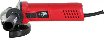 Углошлифовальная машина Elitech МШУ 101Э 900Вт 11000об/мин рез.шпин.:M14 d=125мм (E2213.023.00) - купить недорого с доставкой в интернет-магазине