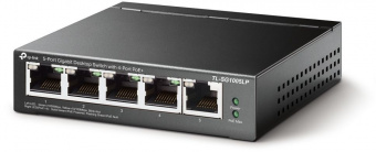 Коммутатор TP-Link TL-SG1005LP (L2) 5x1Гбит/с 4PoE+ 40W неуправляемый - купить недорого с доставкой в интернет-магазине