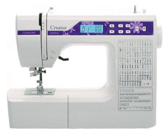 Швейная машина Comfort 200A белый - купить недорого с доставкой в интернет-магазине