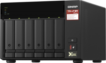 Сетевое хранилище NAS Qnap TS-673A-8G 6-bay настольный Ryzen V1500B - купить недорого с доставкой в интернет-магазине