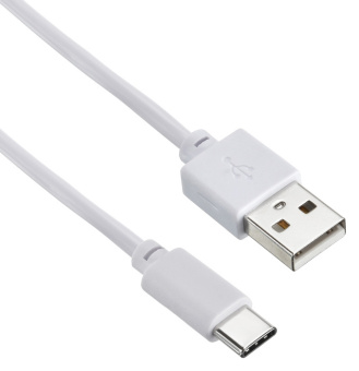 Кабель Digma TYPE-C-1.2M-WH USB (m)-USB Type-C (m) 1.2м белый - купить недорого с доставкой в интернет-магазине