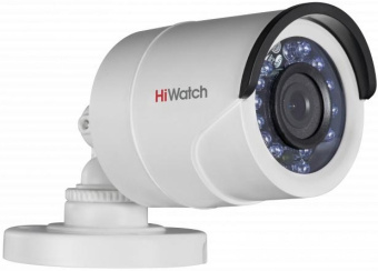 Камера видеонаблюдения аналоговая HiWatch DS-T200A(B) (3.6MM) 3.6-3.6мм HD-TVI цв. корп.:белый - купить недорого с доставкой в интернет-магазине