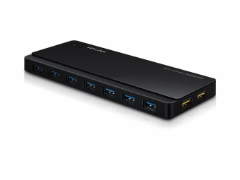 Разветвитель USB 3.0 TP-Link UH720 7порт. черный - купить недорого с доставкой в интернет-магазине