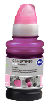 Чернила Cactus CS-I-EPT0486 светло-пурпурный 100мл для Epson StPh R200/R220/R300/R320 - купить недорого с доставкой в интернет-магазине