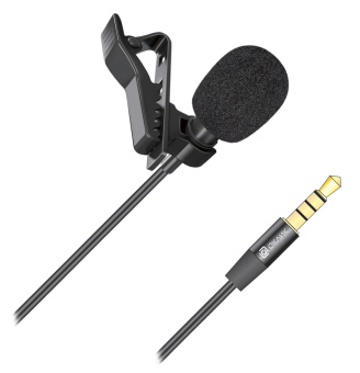 Микрофон проводной Оклик MP-M400 3м черный - купить недорого с доставкой в интернет-магазине