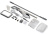 Швабра паровая Domfy DSW-SM504 1500Вт белый/серый - купить недорого с доставкой в интернет-магазине