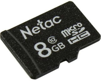 Флеш карта microSDHC 8Gb Class10 Netac NT02P500STN-008G-S P500 - купить недорого с доставкой в интернет-магазине