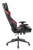 Кресло игровое Zombie VIKING 5 AERO черный/красный эко.кожа с подголов. крестов. пластик - купить недорого с доставкой в интернет-магазине